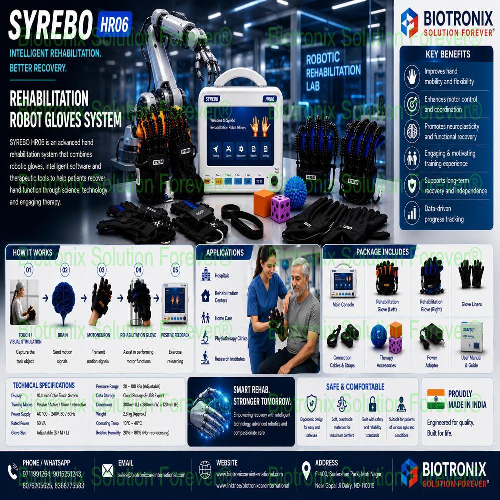 Syrebo C12 Finger Rehabilitation And Hand Training System