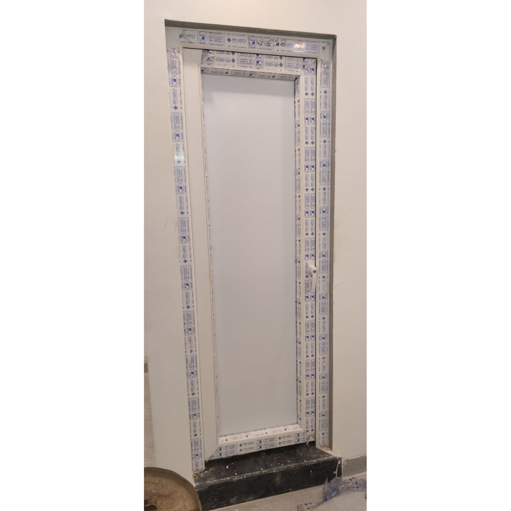 White Bathroom Door