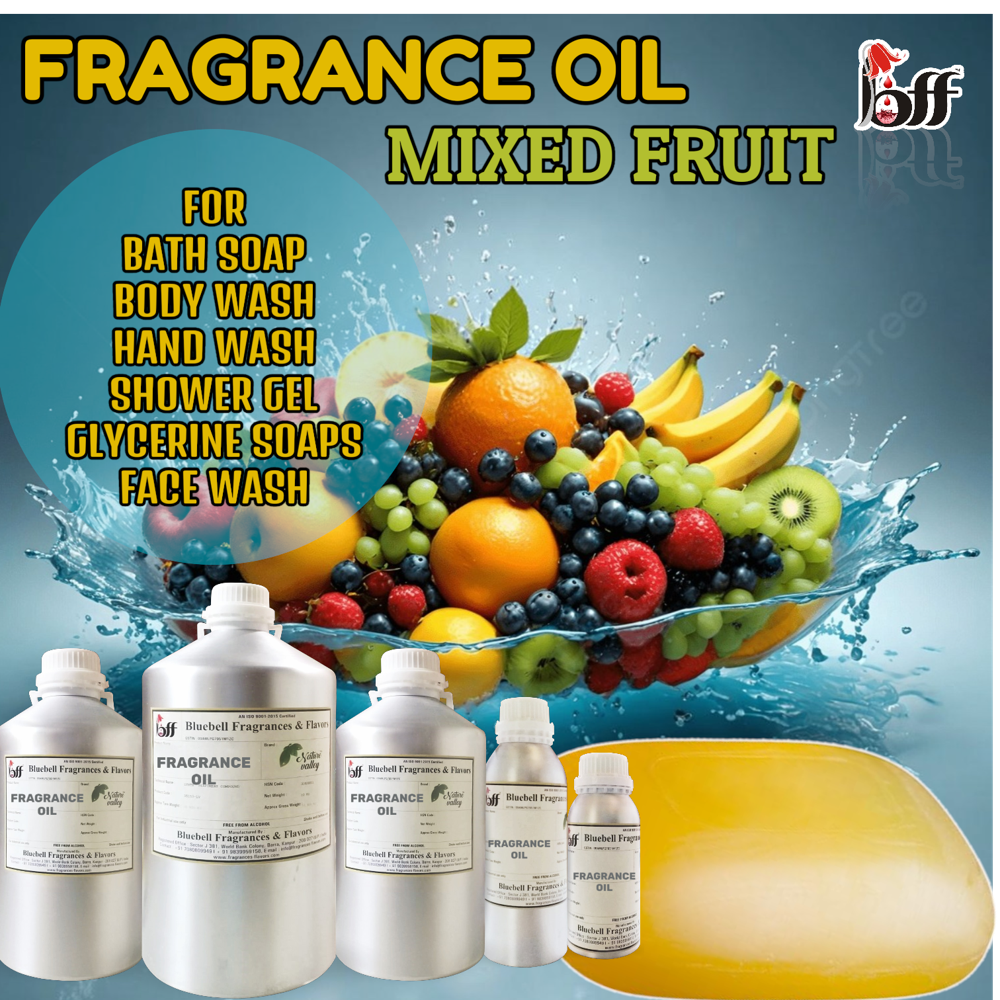 Mixed Fruit Soap Fragrance Oil - Concentration: High Concentration For Dilution In Wash Products