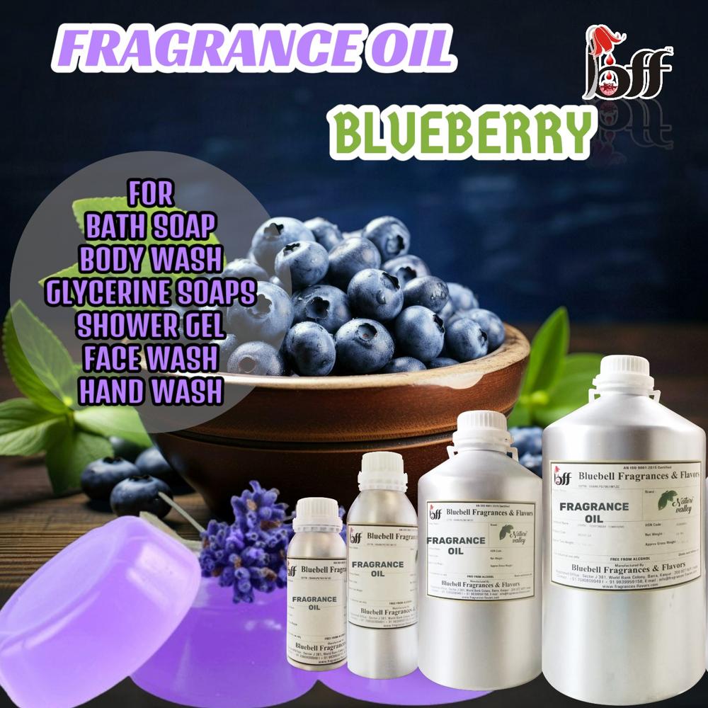 Blueberry Soap Fragrance Oil - Volume: Multiple Packaging Sizes Available