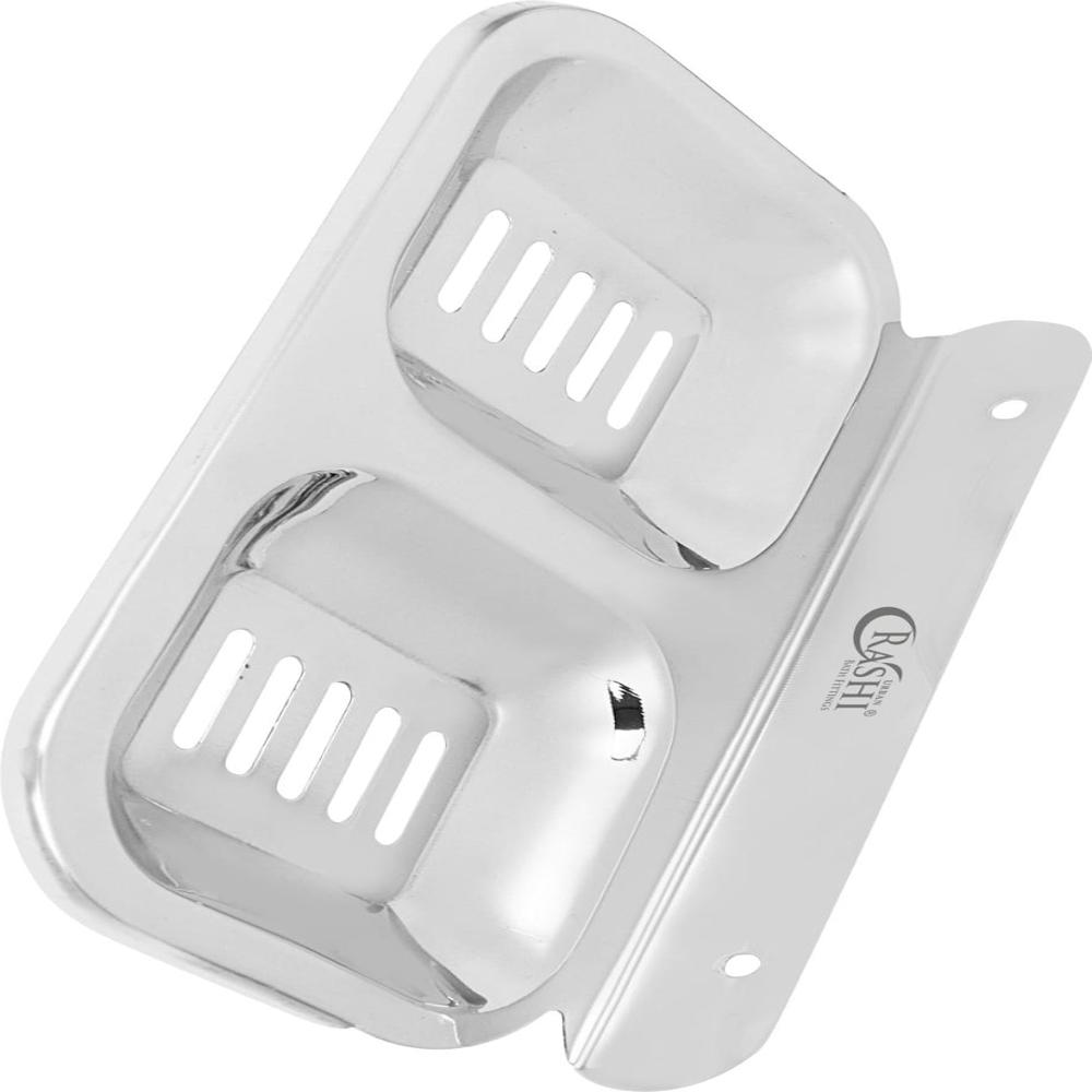 SS Double Soap Dish B.P 2