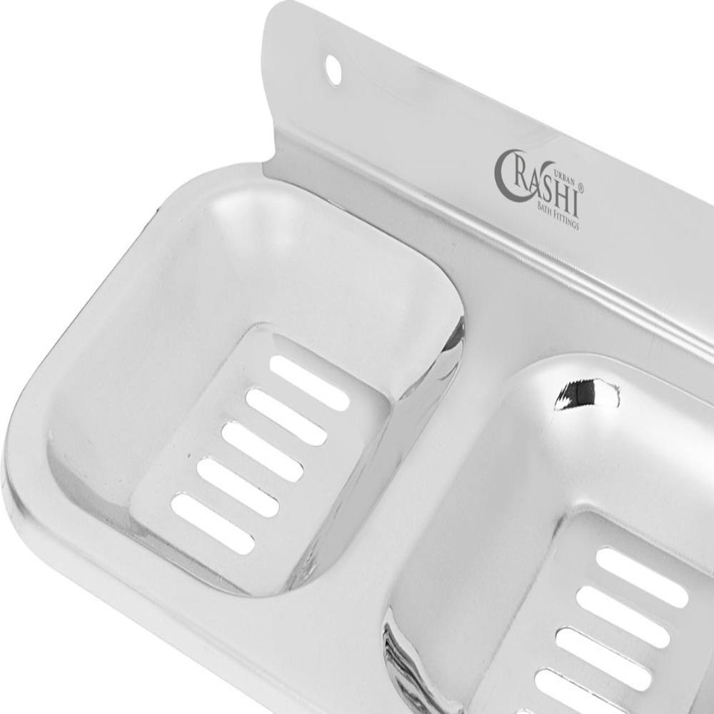 SS Double Soap Dish B.P 2