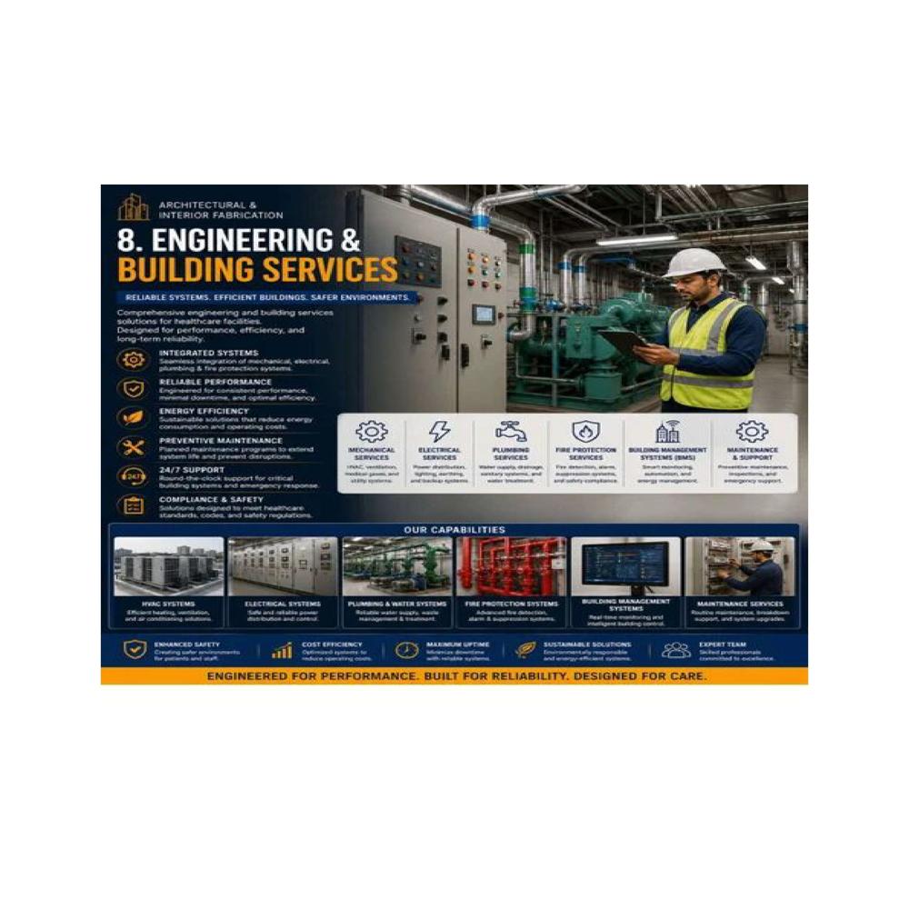 Engineering & Building Services for Hospitals
