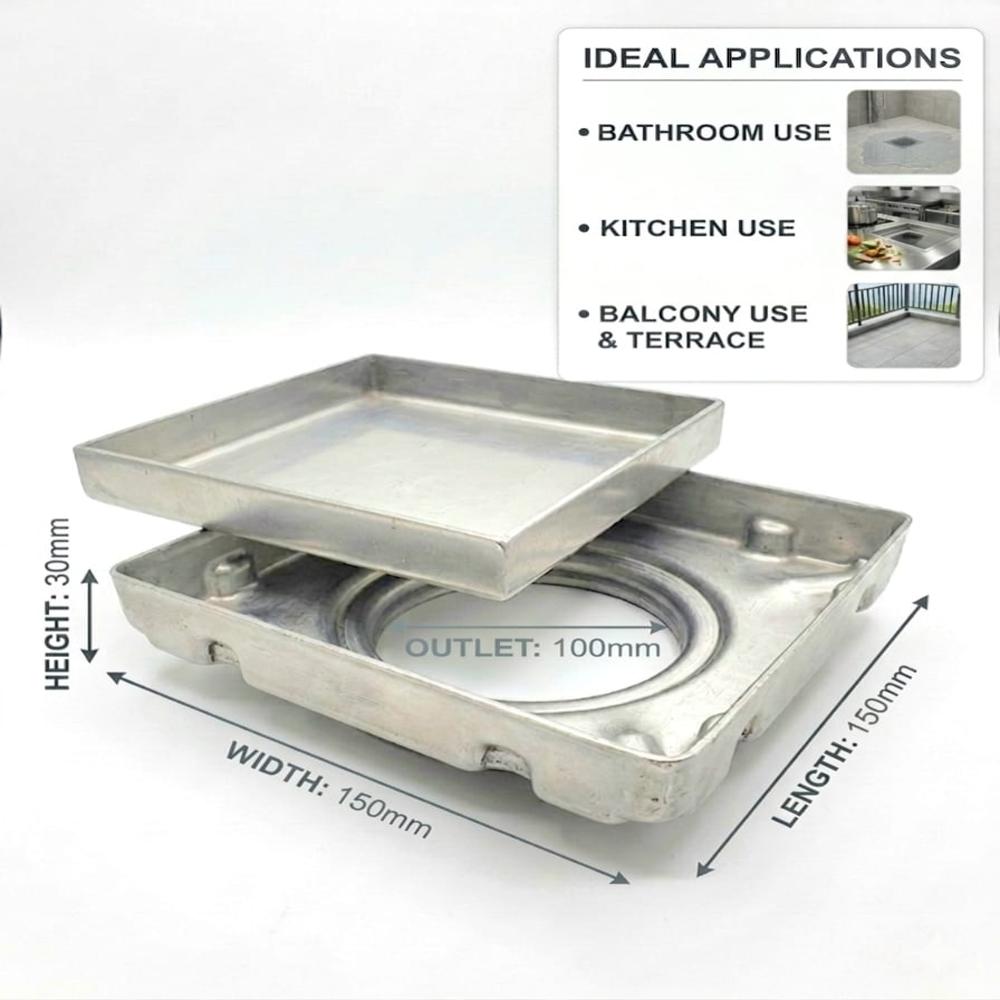 Square 2 in 1 Floor Drain