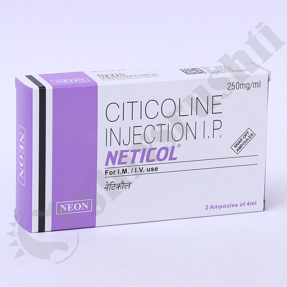Neticol 250 Mg Injection