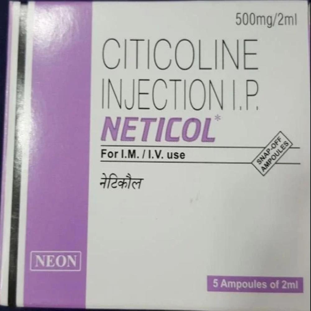 NETICOL 500MG/2ML INJECTION