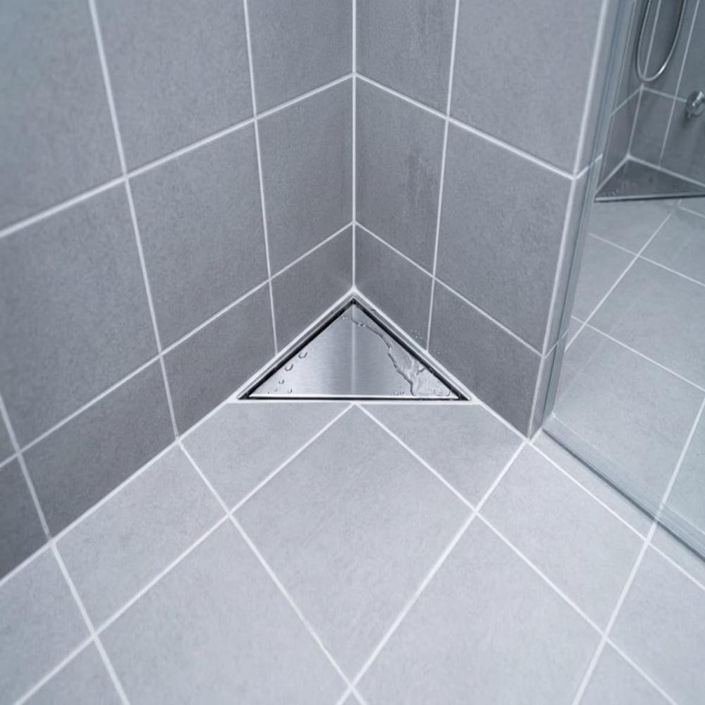 Vida Corner Drain Stainless Steel 304 Grade
