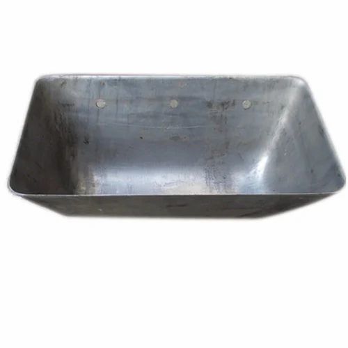 Seamless Steel Elevator Buckets - Pressed Steel, Galvanised & Epoxy Coated | Durable Design, Excellent Finish, Lightweight, Versatile For Granular Materials