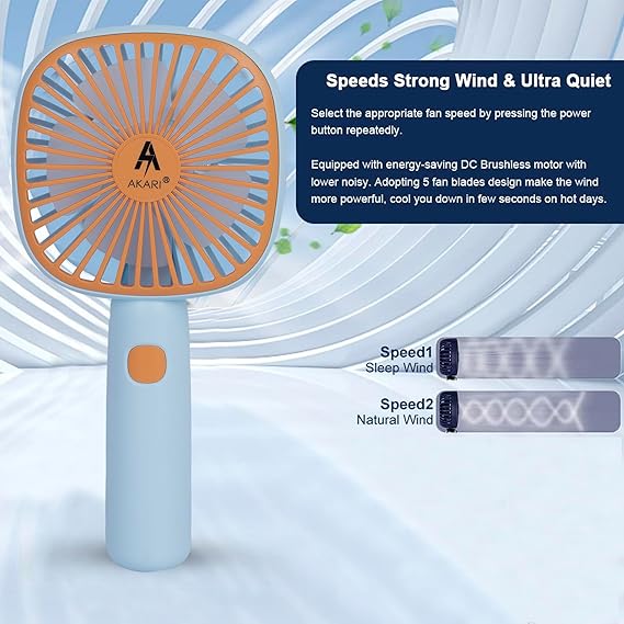 AKARI RECHARGEABLE FAN AK-3014HF