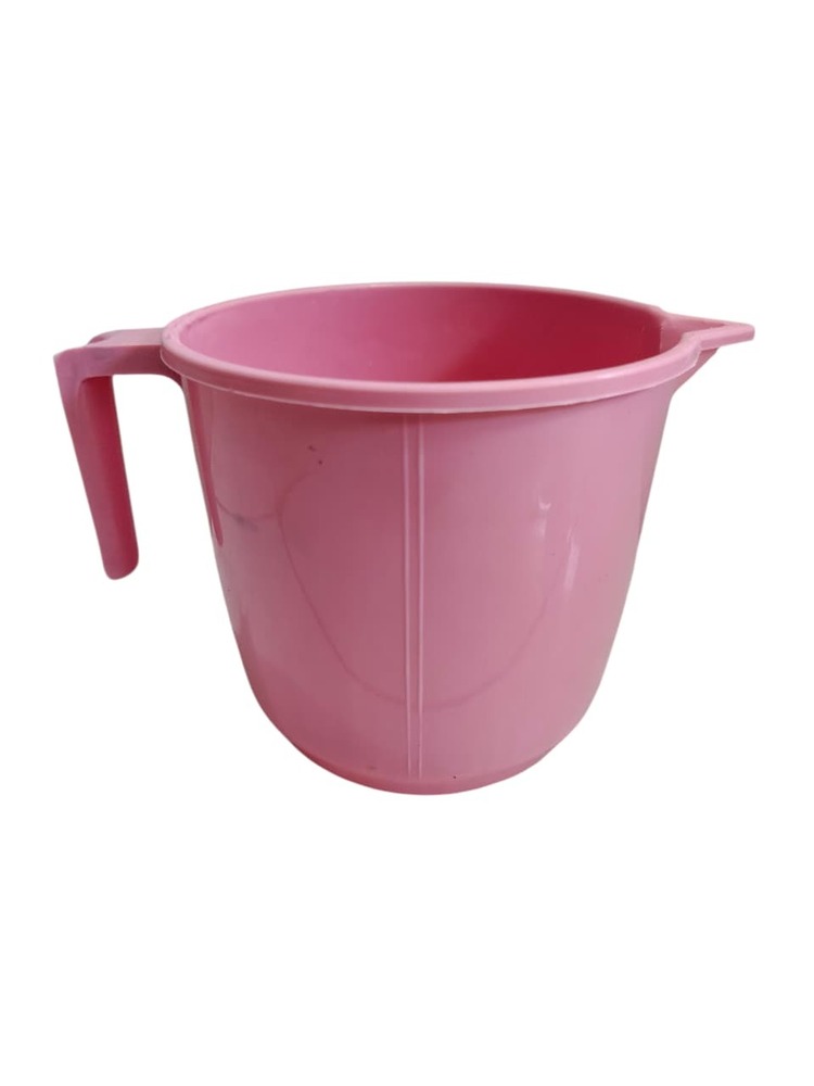Pink Plastic Bath Mug
