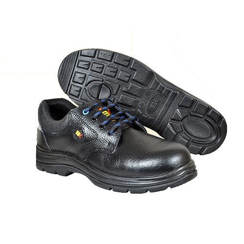Single Density -Safety Shoe -Model Rapid - Color: Black