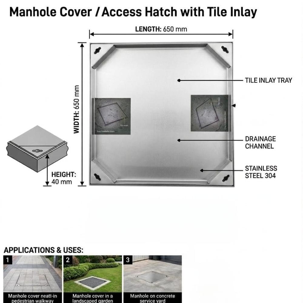 Stainless Steel Manhole Cover