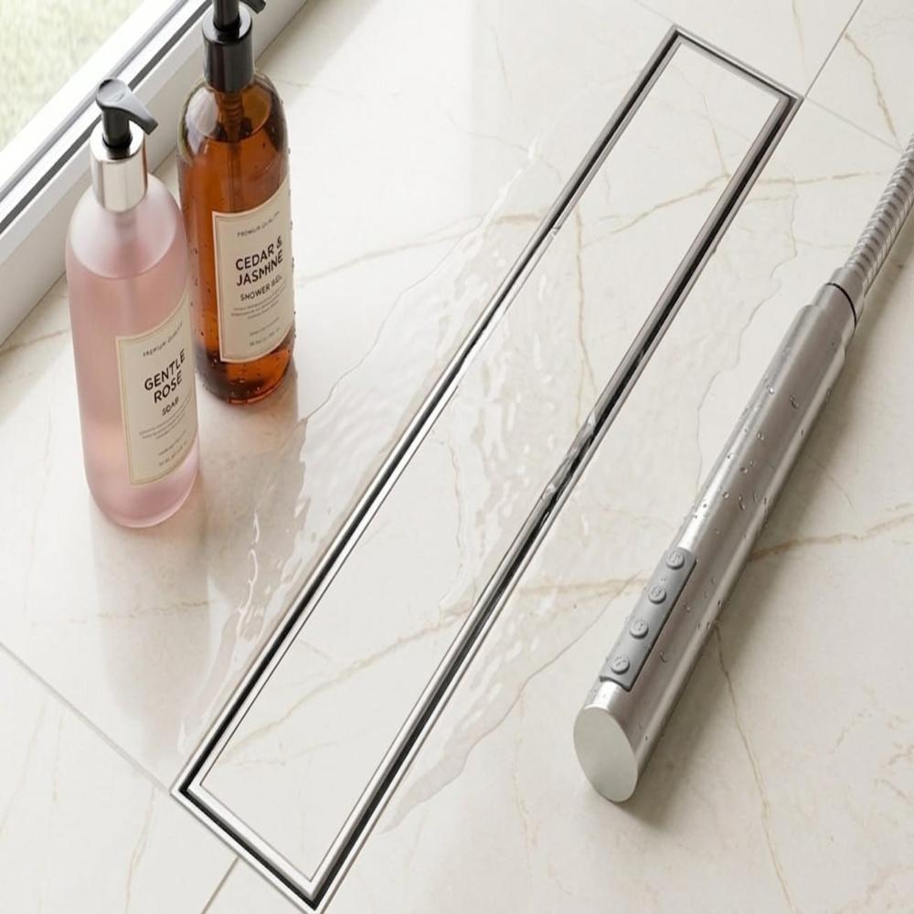 Abbey Tile In Channel Drain