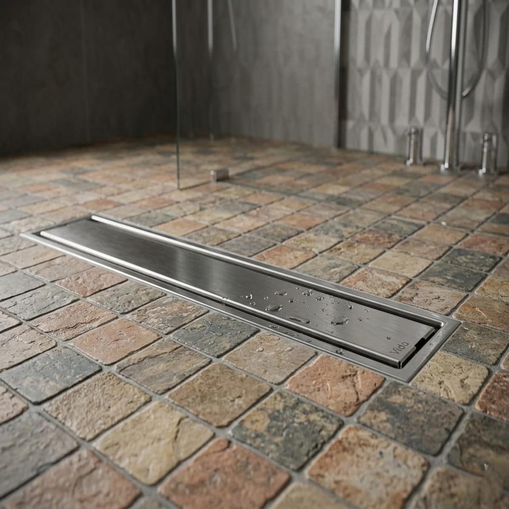 Clean Line Drain - Color: Silver