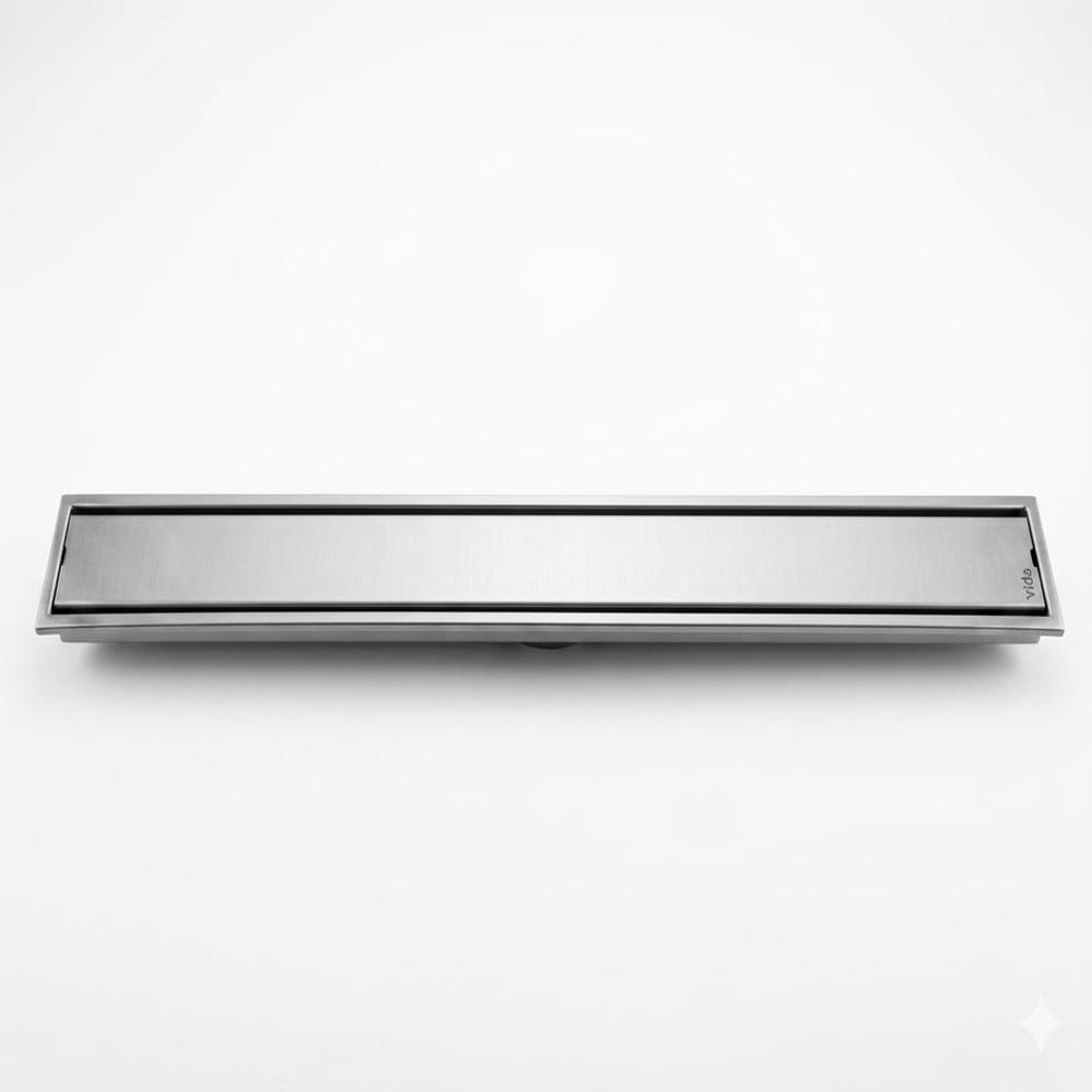 Clean Line Drain - Color: Silver