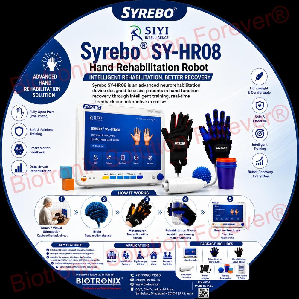 Syrebo Soft Robotic Glove For Hand Mobility Improvement