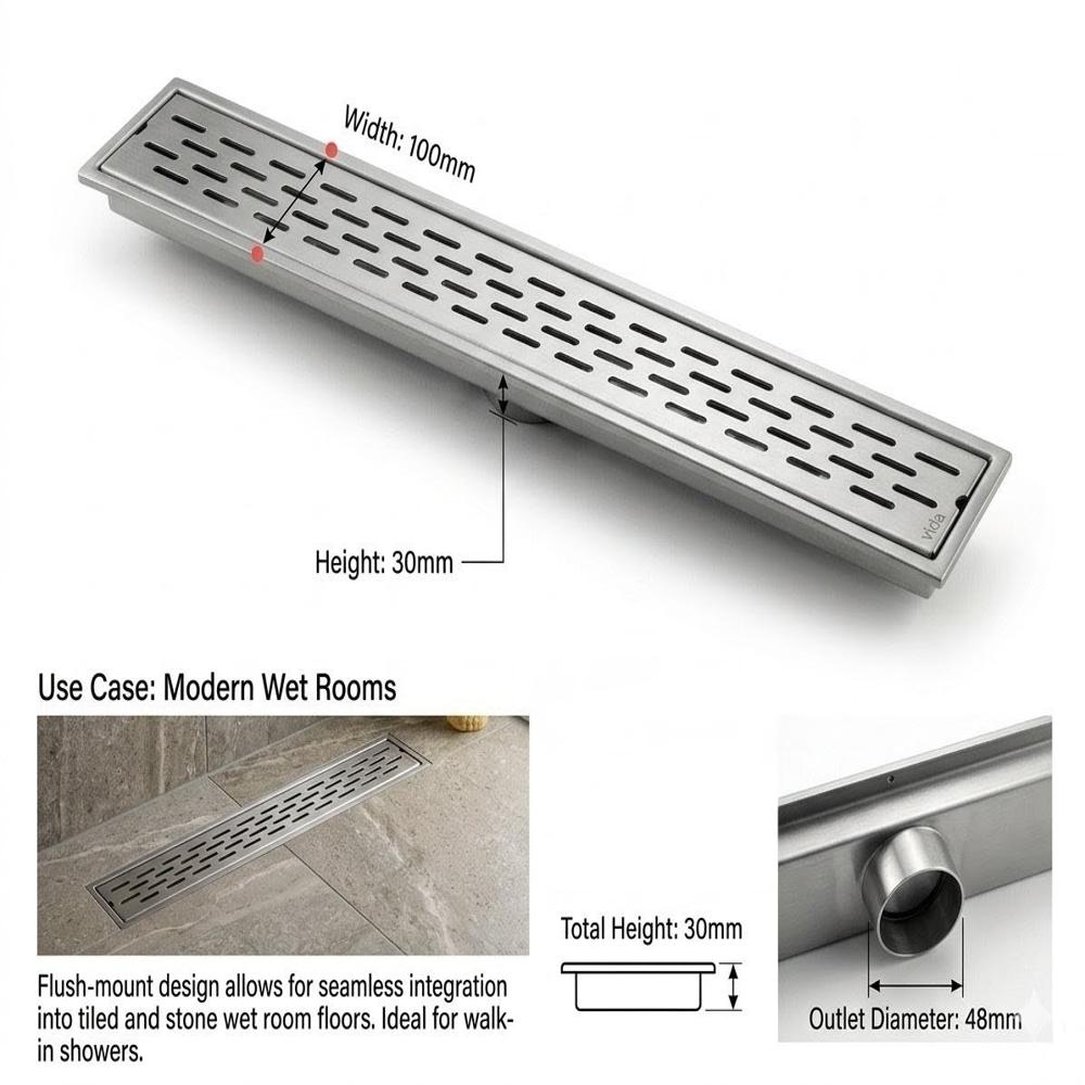 Mayra Shower Channel Drain