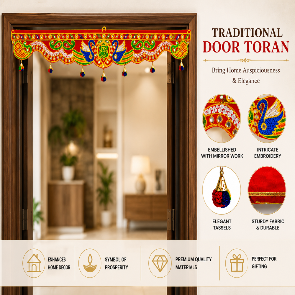 KRISHNA HANDLOOM Handmade Decorative Main Entrance Hanging  Q 5