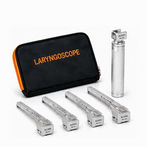 Adult Miller Laryngoscope Set