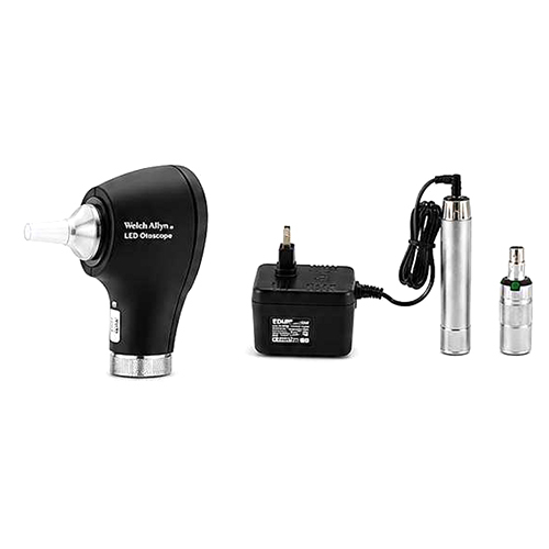 3.5 V Diagnostic Otoscopes With NICD Rechargeable Set