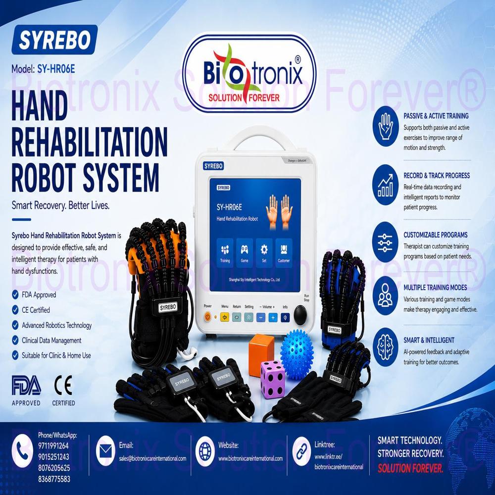 Advanced Finger Exercise Robot For Hand Recovery Training