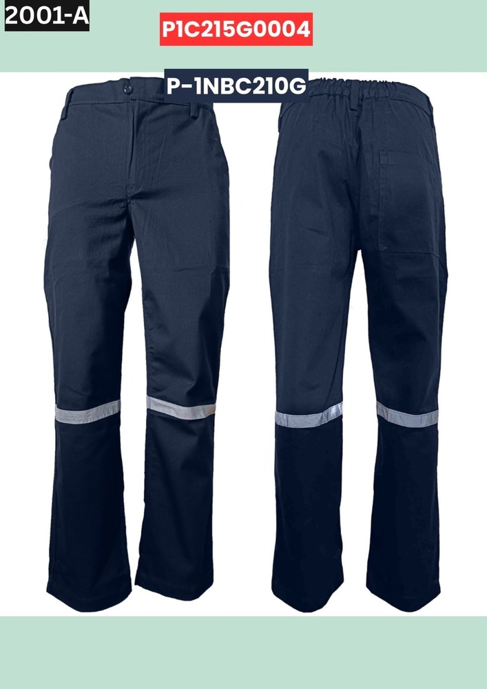 Navy Blue Reflective Work Pant