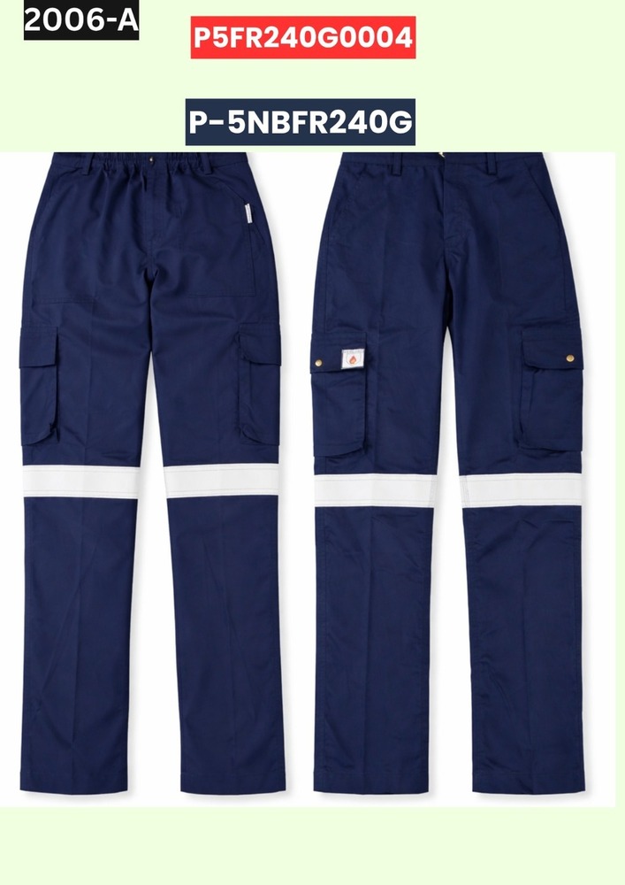 Navy Blue FR Safety Cargo Pant