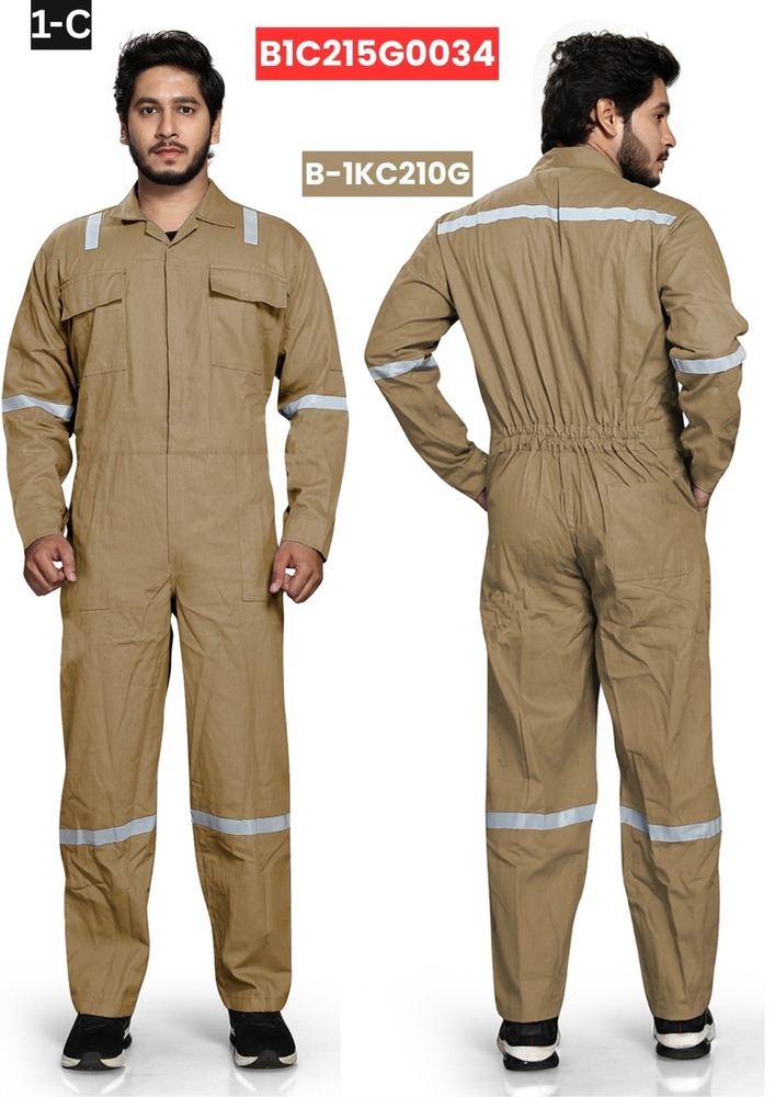 Khaki Industrial Coverall