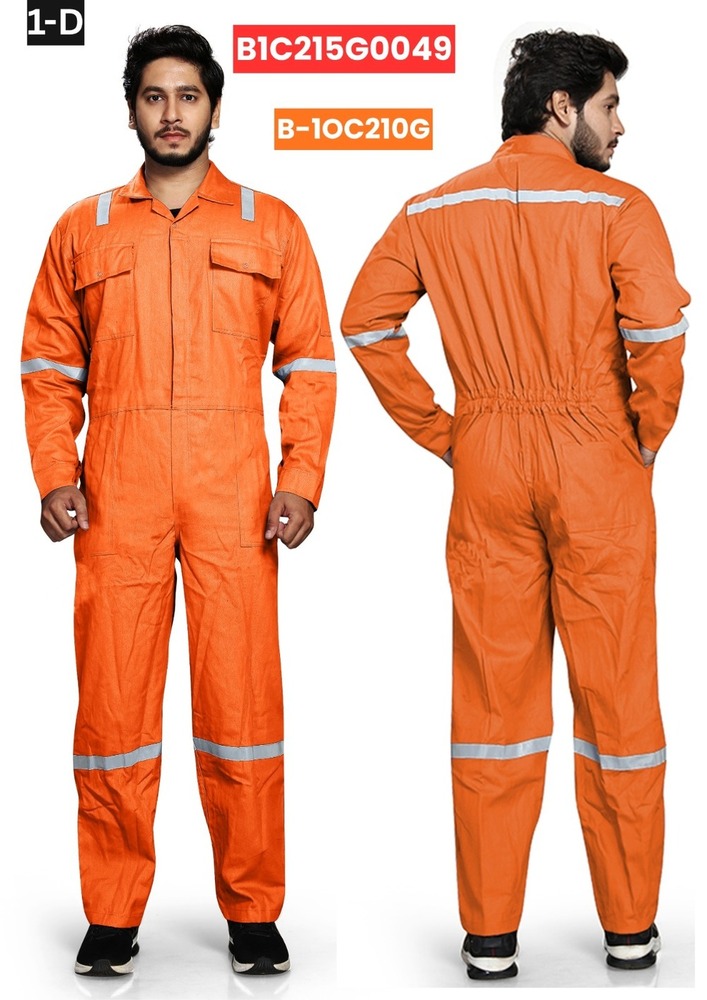 Orange Industrial Coverall