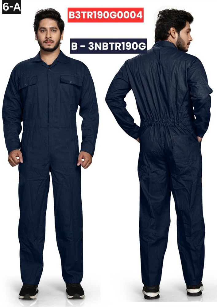 Navy Blue FR Coverall