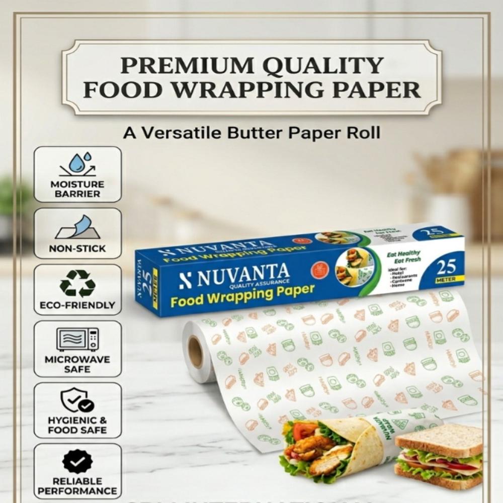 Butter paper food wrapping  roll