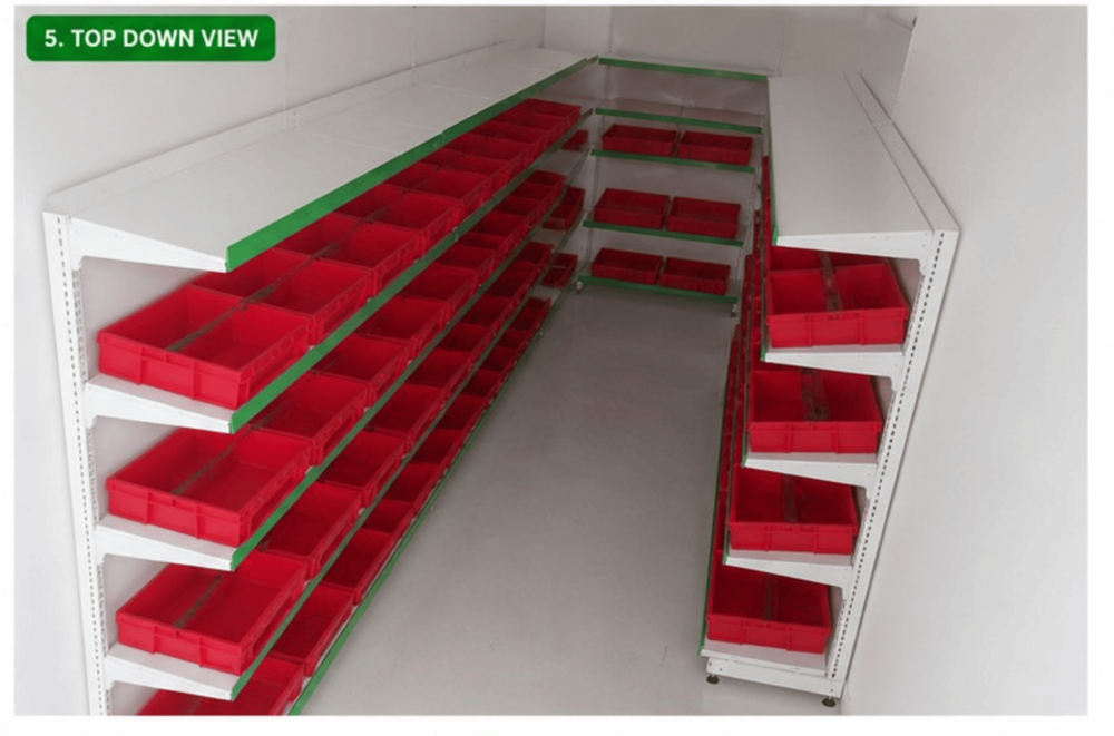 Vegetable Racks - Capacity: 100 Kg