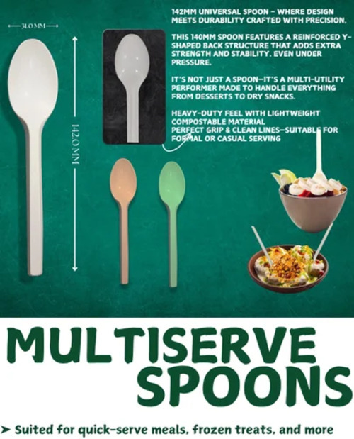 Biodegradable Plastic Fork