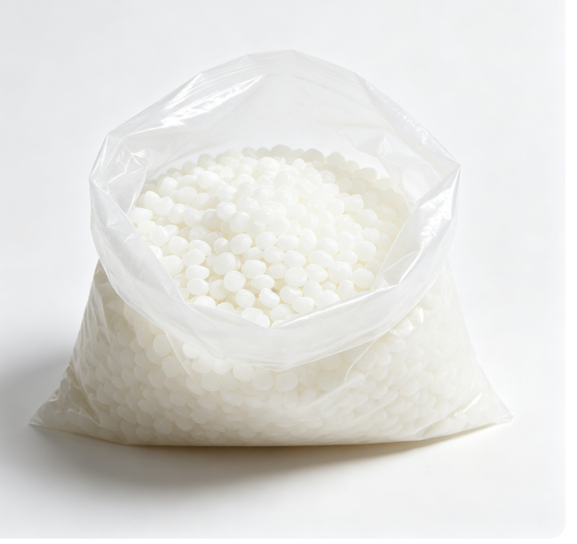 Semi Refined Paraffin Wax - 25kg Blocks, White, Medium-High Crystalline Index, 58-60°C Melting Point, 0.03% Ash