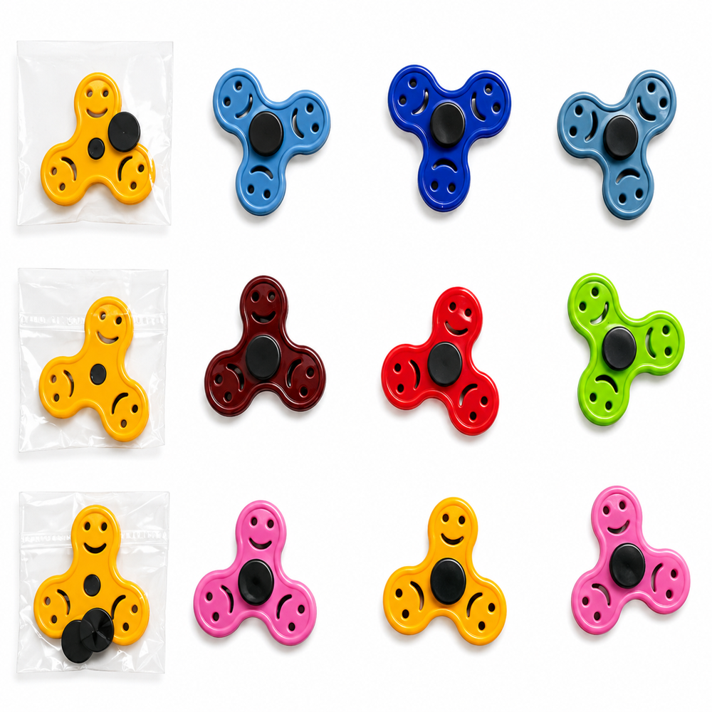 Plastic Fidget Spinner Toy