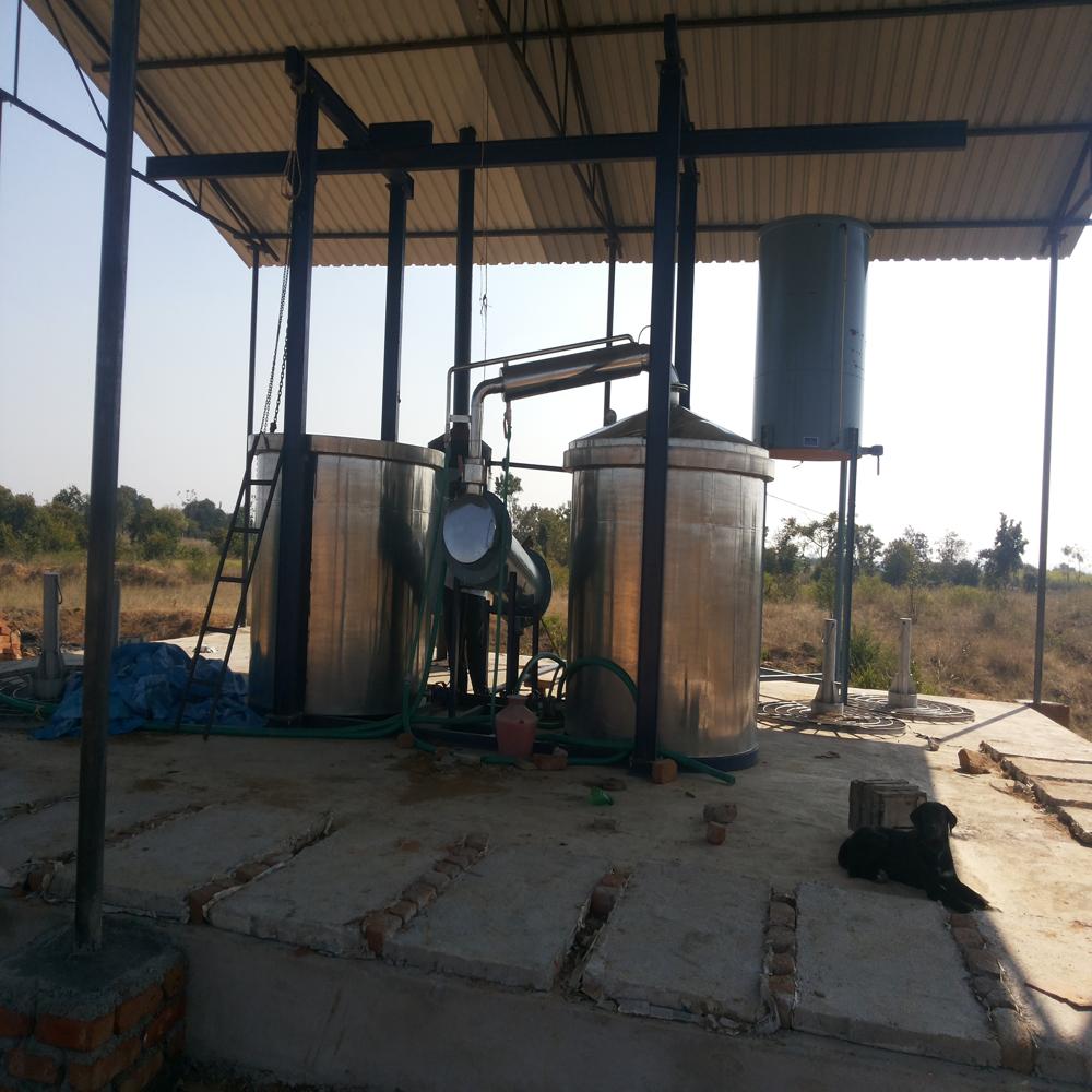 Steam Distilled Oils Extraction Plant
