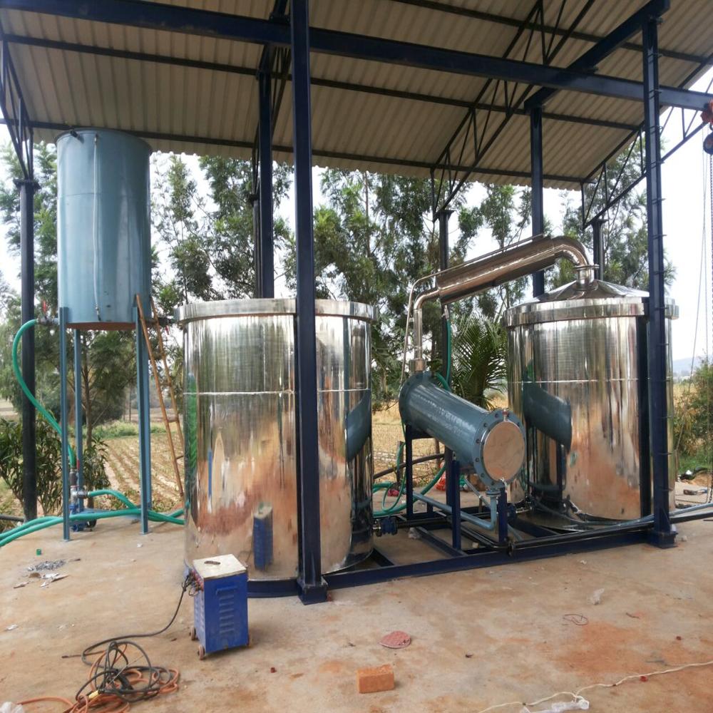 Steam Distilled Oils Extraction Plant