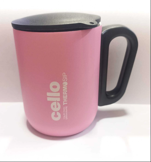 Cello DURO COFFEE STYLE DUOBLE WALLED STAINLESS STEEL MUG SMALL Stainless Steel Coffee Mug (230 ml)