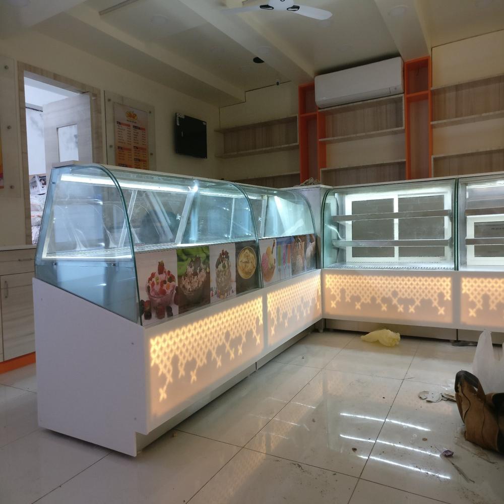 Ice Cream Display Counter
