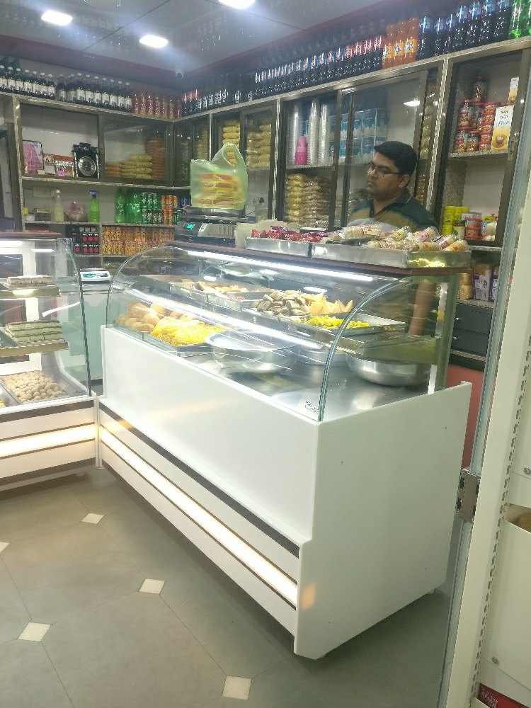 Sweet Farsan Display Counter