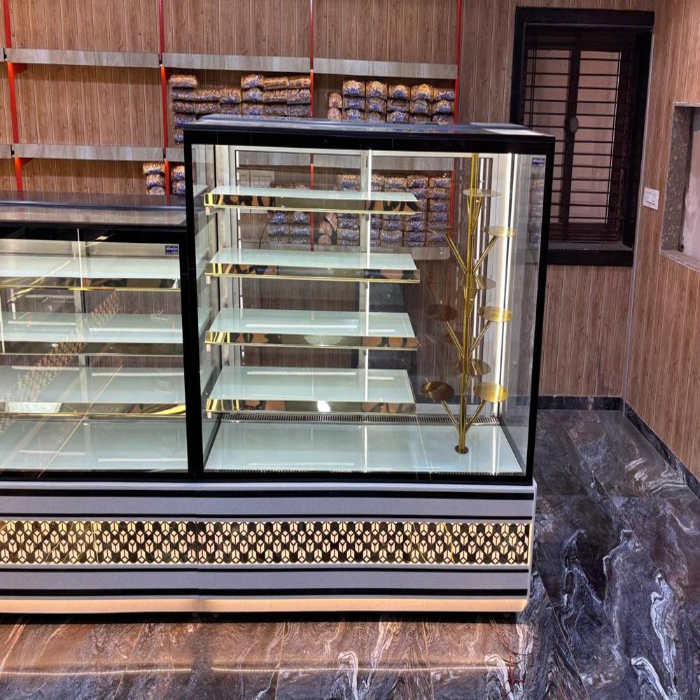 Sweet And Cake And Pastry Display Counter