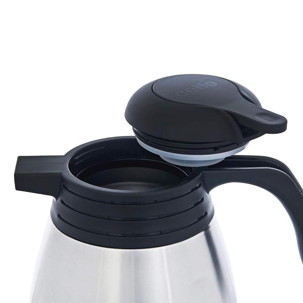 Cello Legacy Vacusteel Flasks, 2 Litre, Black