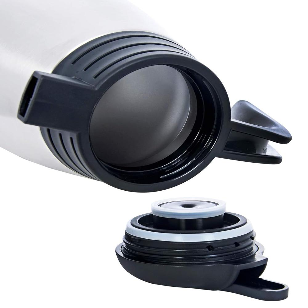 Cello Legacy Vacusteel Flasks, 2 Litre, Black