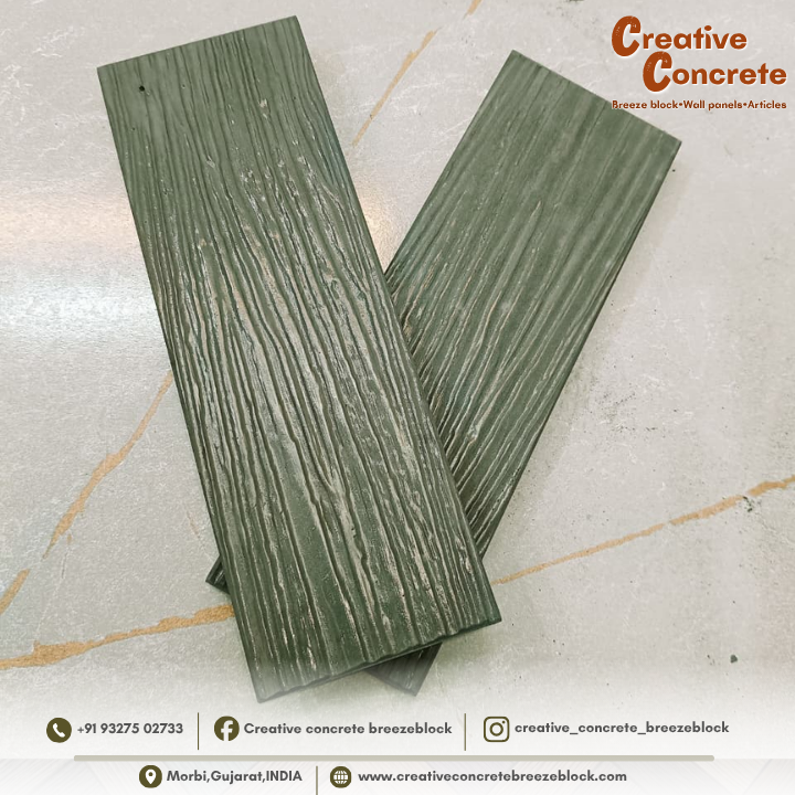 wooden concrete wall cladding brick