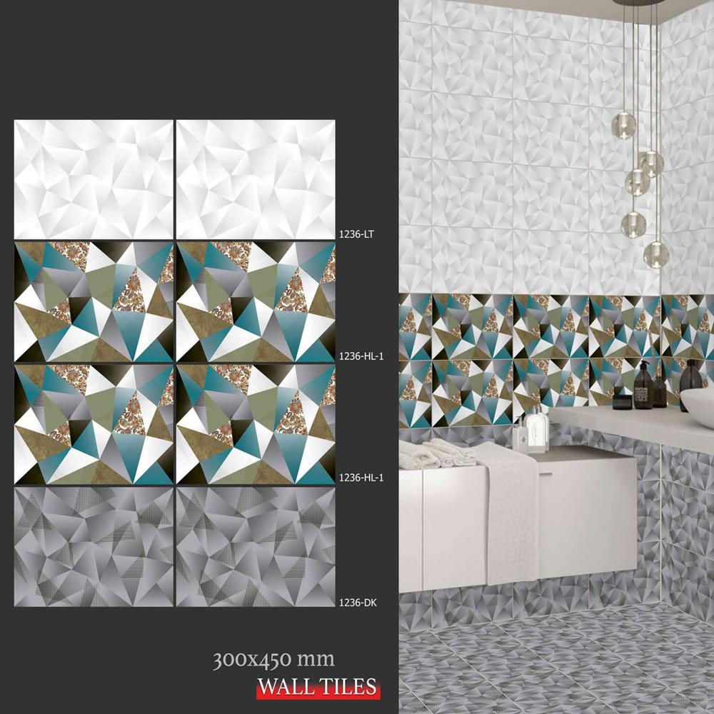 Glossy Ceramic Wall Tiles - Color: Purple