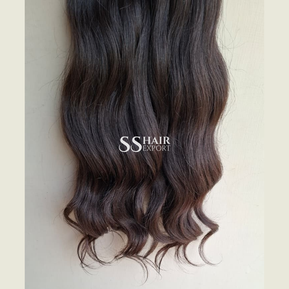 Unprocessed Indian Human Hair Extensions Remy Weft hair Bundles Single donor