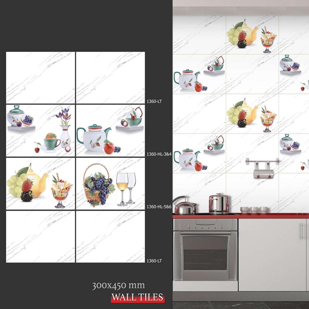 Kitchen Tile Design - Color: Black