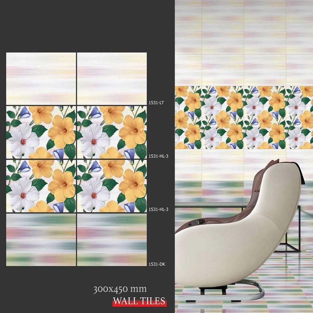 Decorative Wall Tiles - Color: Yellow