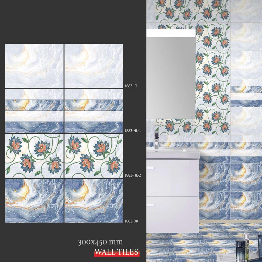Bathroom Ceramic Wall Tiles - Color: White