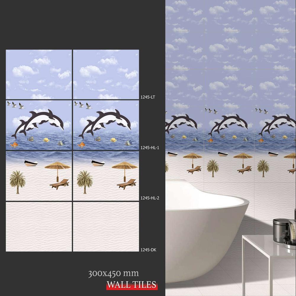 Digital Ceramic Wall Tiles - Color: Blue